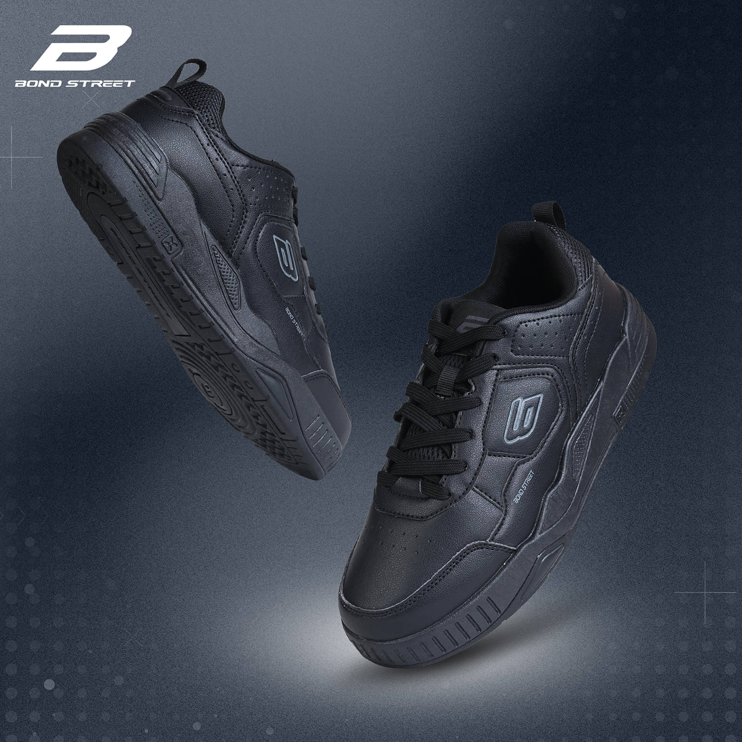     			Bond Street BSE0849 Black Men's Sneakers