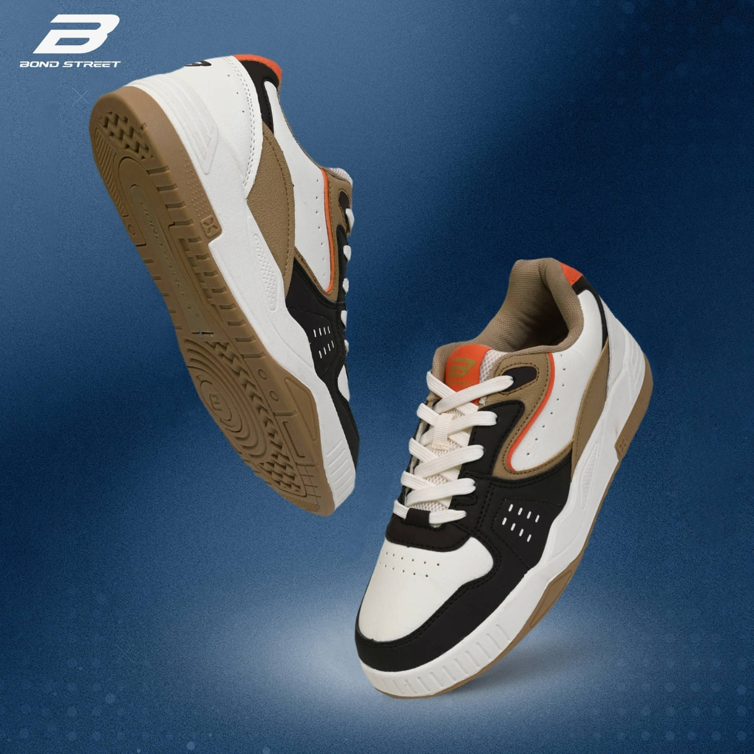     			Bond Street BSE0852 White Men's Sneakers