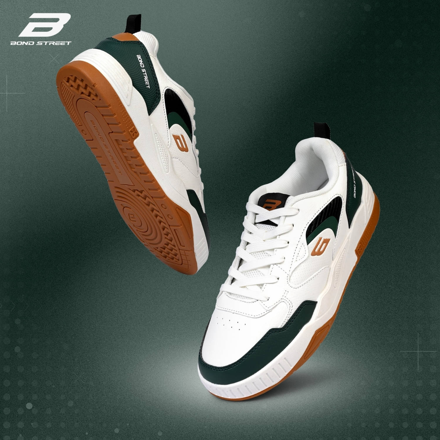     			Bond Street BSE0861 White Men's Sneakers