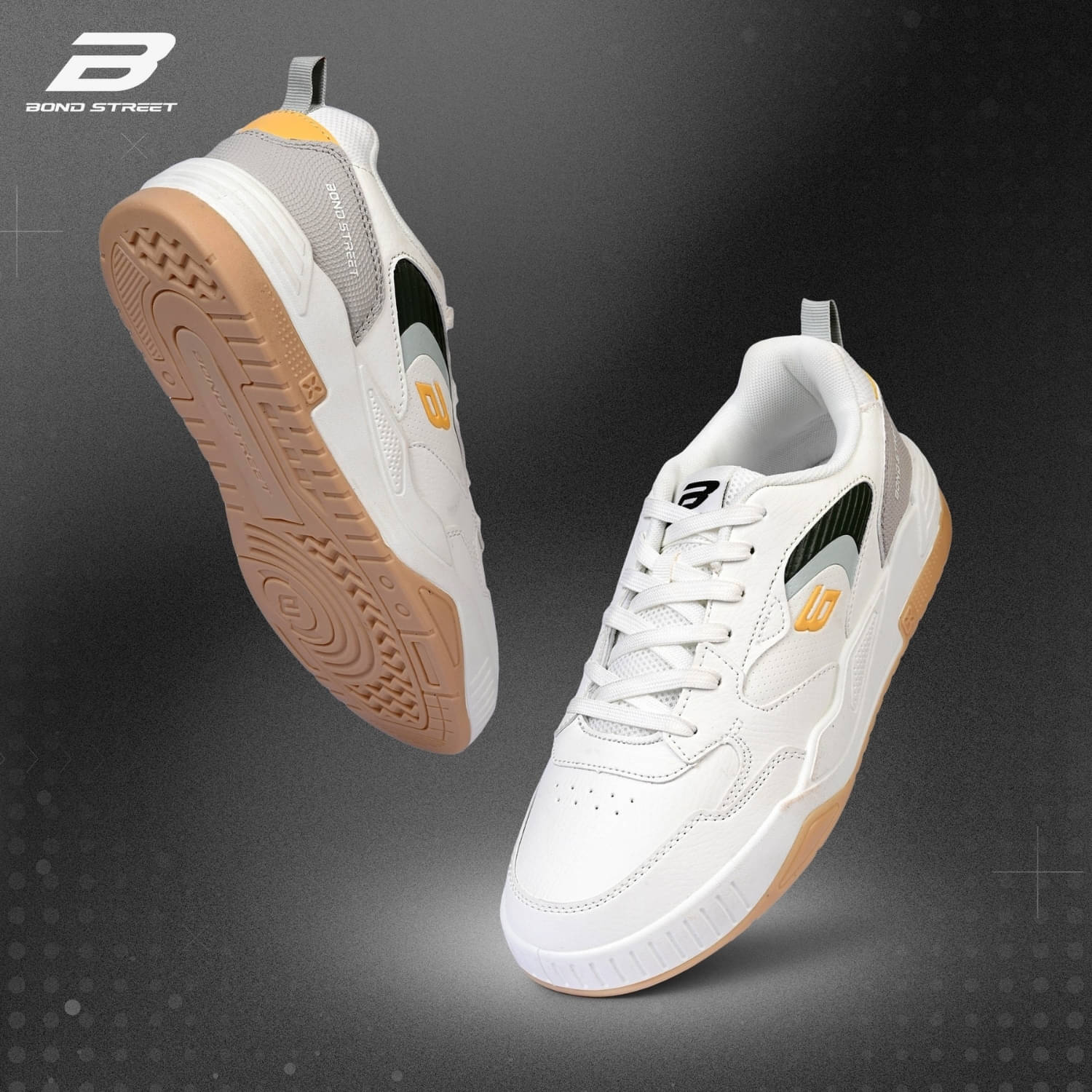     			Bond Street BSE0862 White Men's Sneakers