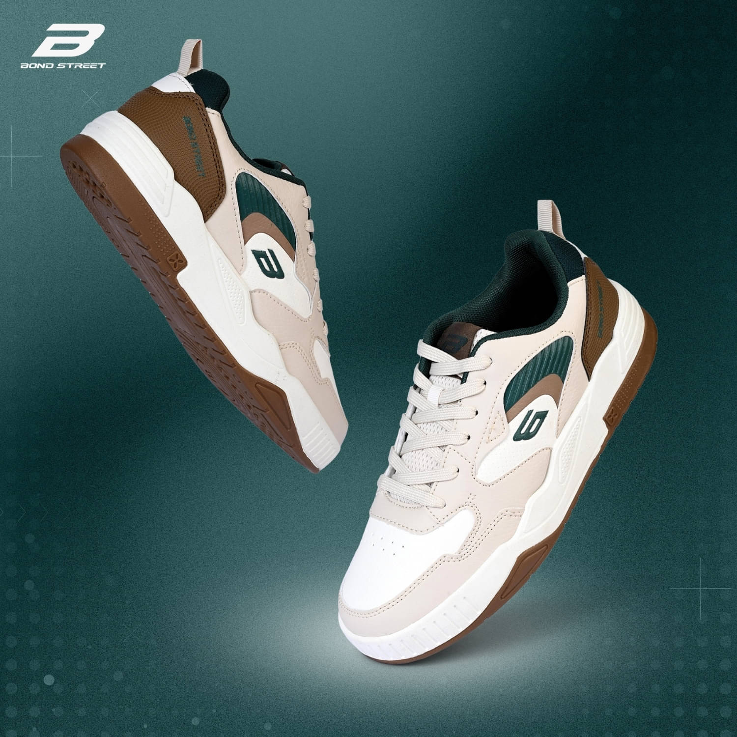     			Bond Street BSE0864 Off White Men's Sneakers
