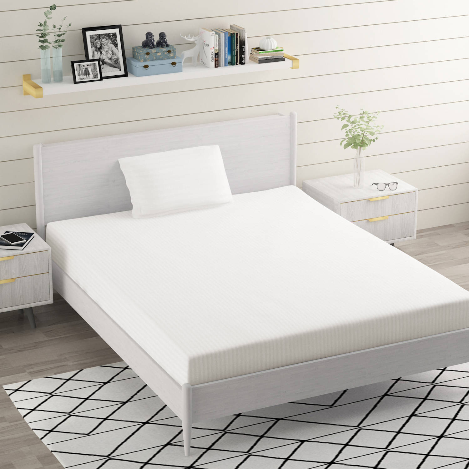 Bromwick Microfiber 1 Single Bedsheet with 1 Pillow Cover ( White )     			Bromwick Microfiber 1 Single Bedsheet with 1 Pillow Cover ( White )
