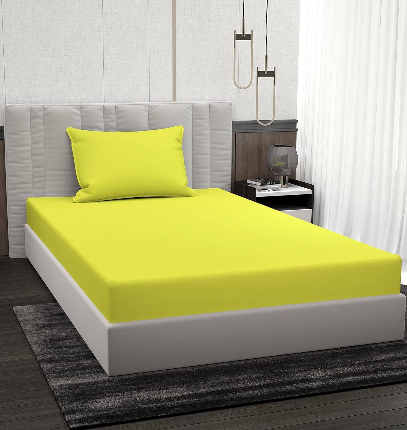 Bromwick Microfiber 1 Single Bedsheet with 1 Pillow Cover ( Green ) Bromwick Microfiber 1 Single Bedsheet with 1 Pillow Cover ( Green )