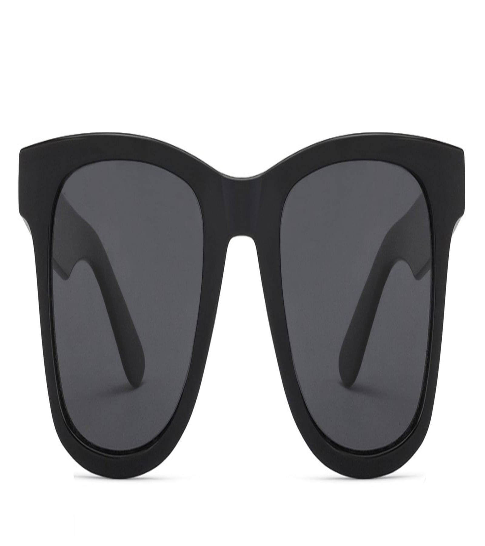     			David Martin Black Oversized Sunglasses ( Pack of 1 )