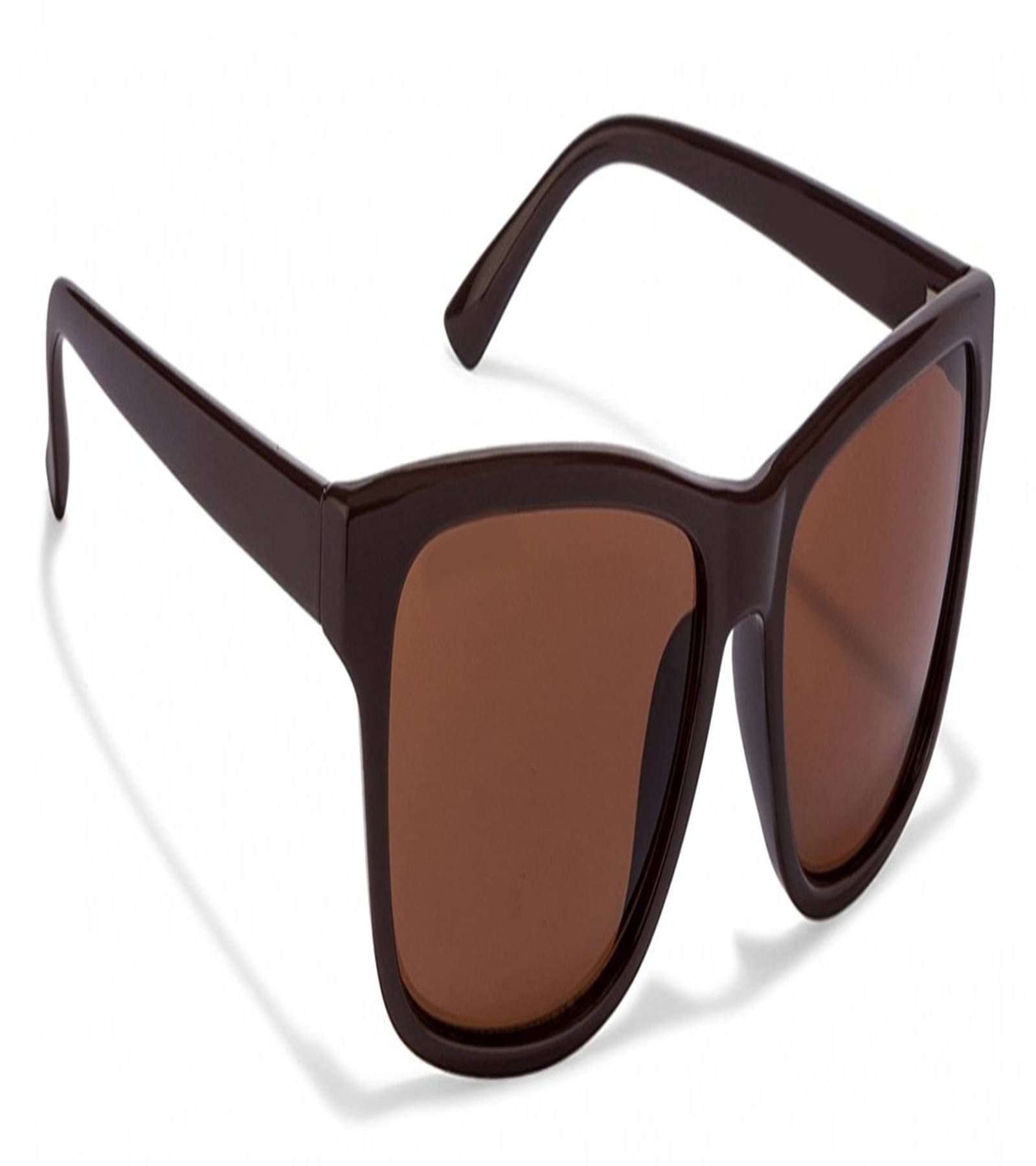     			David Martin Brown Oversized Sunglasses ( Pack of 1 )