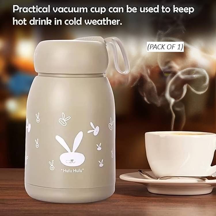 Dust N Shine Little Rabbit Print Glass Water Bottle | BPA-Free Leak-Proof Kids Bottle with Food-Grade Silicone & Plastic 330ml (pack of 1) Dust N Shine Little Rabbit Print Glass Water Bottle | BPA-Free Leak-Proof Kids Bottle with Food-Grade Silicone & Plastic 330ml (pack of 1)