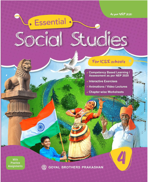     			ESSENTIAL SOCIAL STUDIES CLASS 4 ( FOR ICSE SCHOOL )