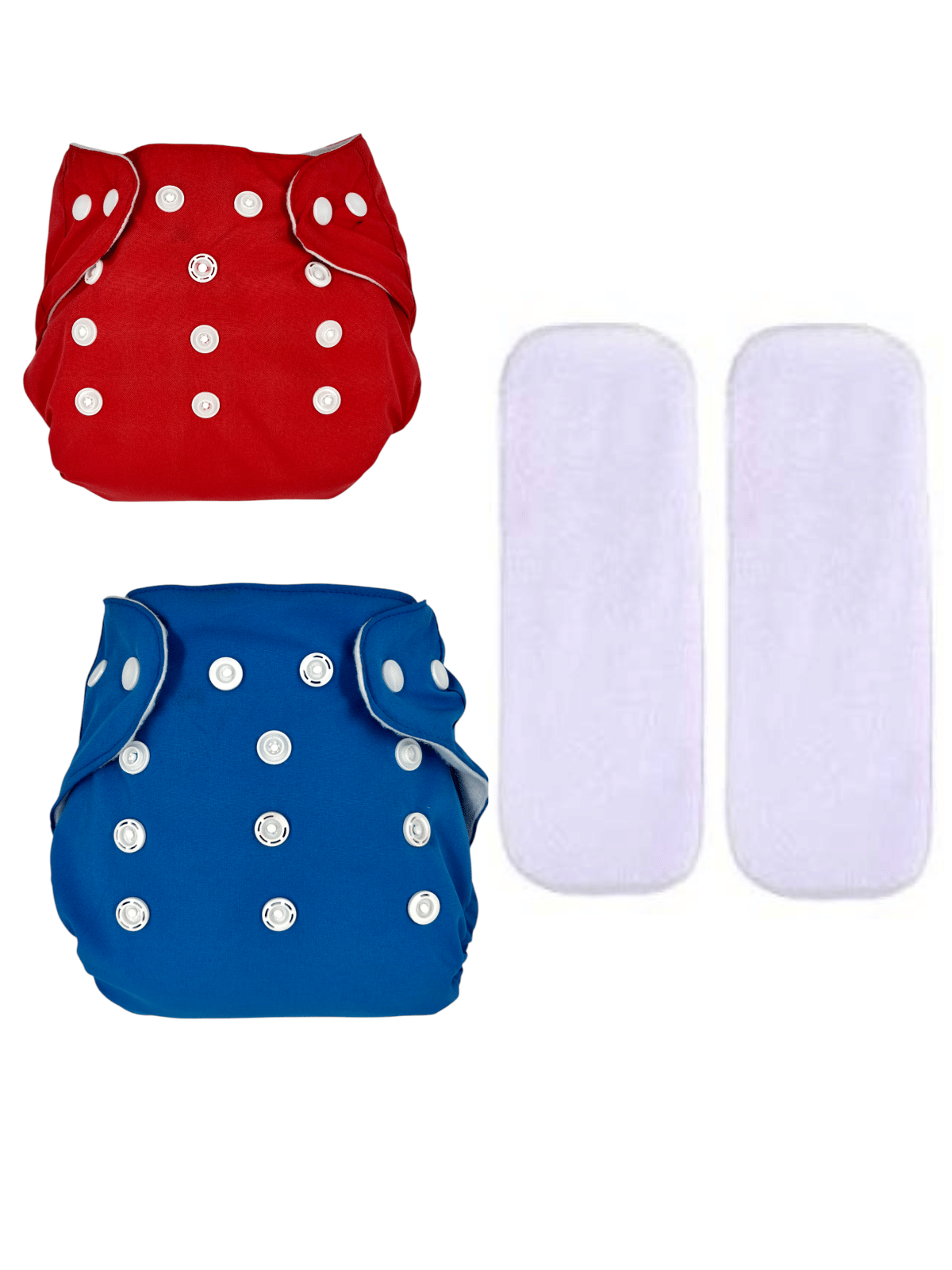     			FASHIONHU Reusable Cloth Nappy With Insert ( Pack of 2 )