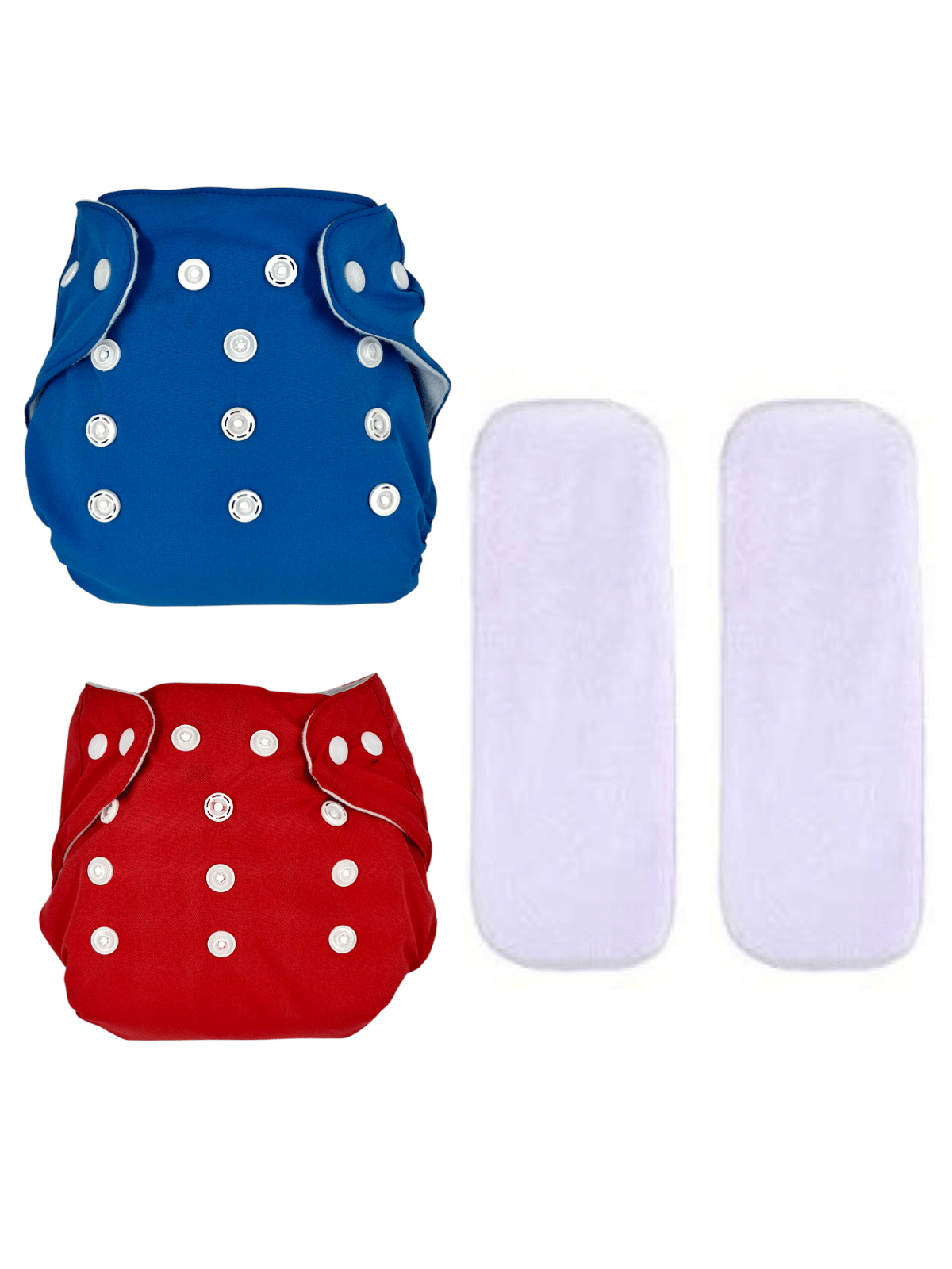     			FASHIONHU Reusable Cloth Nappy With Insert ( Pack of 2 )