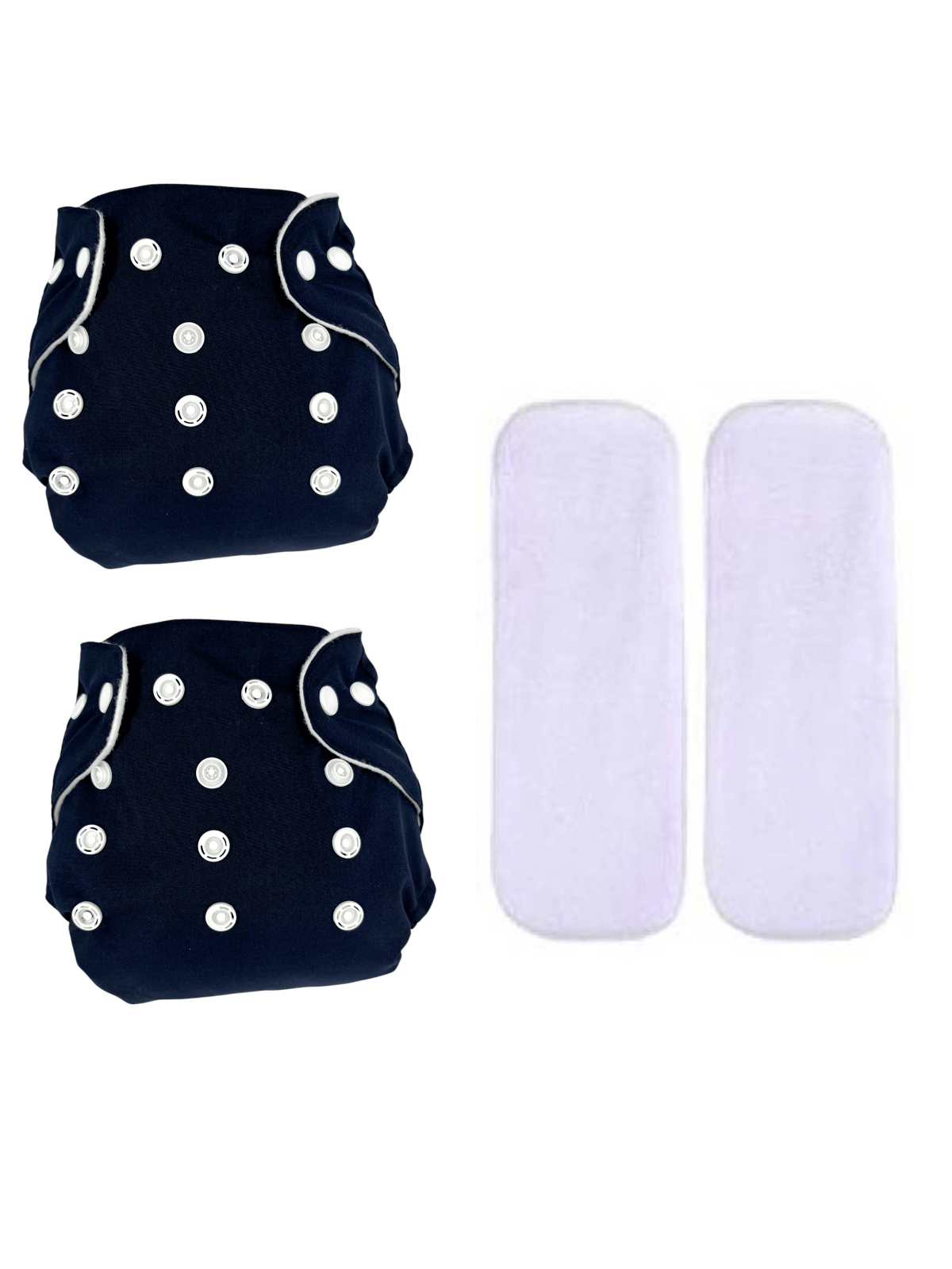     			FASHIONHU Reusable Cloth Nappy With Insert ( Pack of 2 )