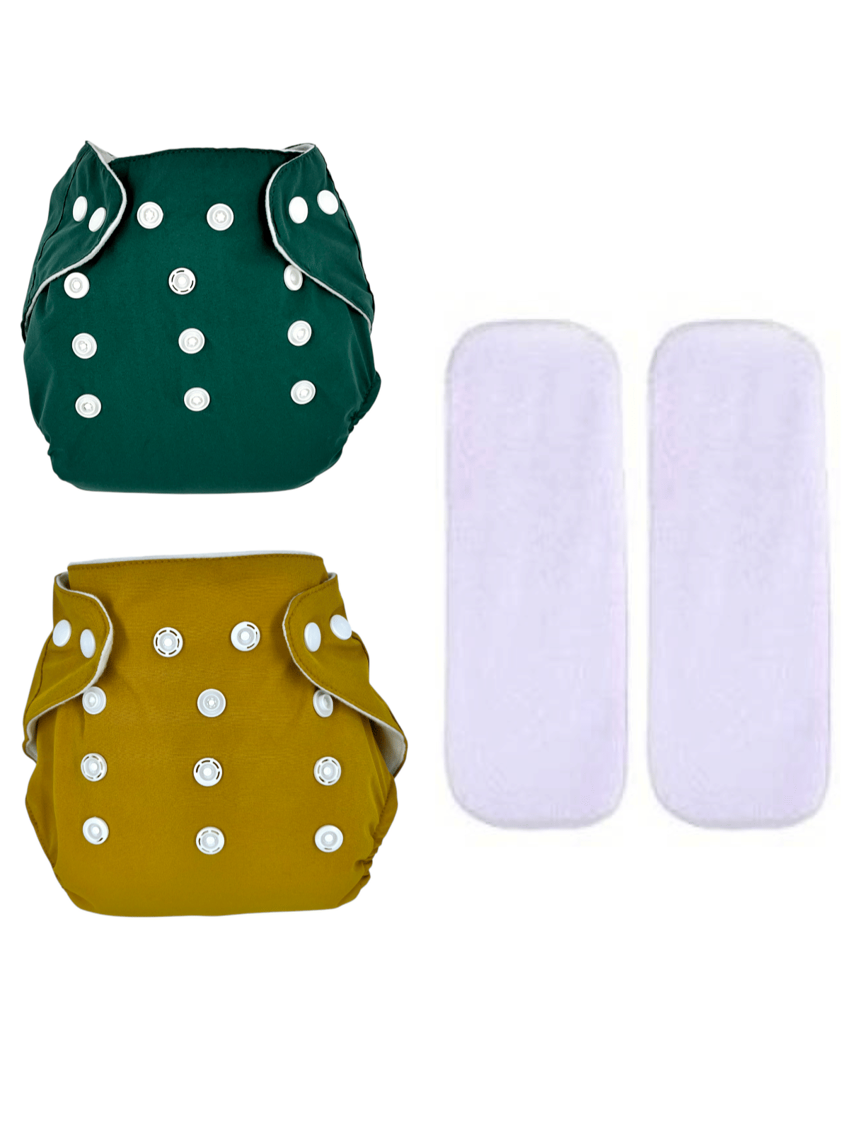     			FASHIONHU Reusable Cloth Nappy With Insert ( Pack of 2 )