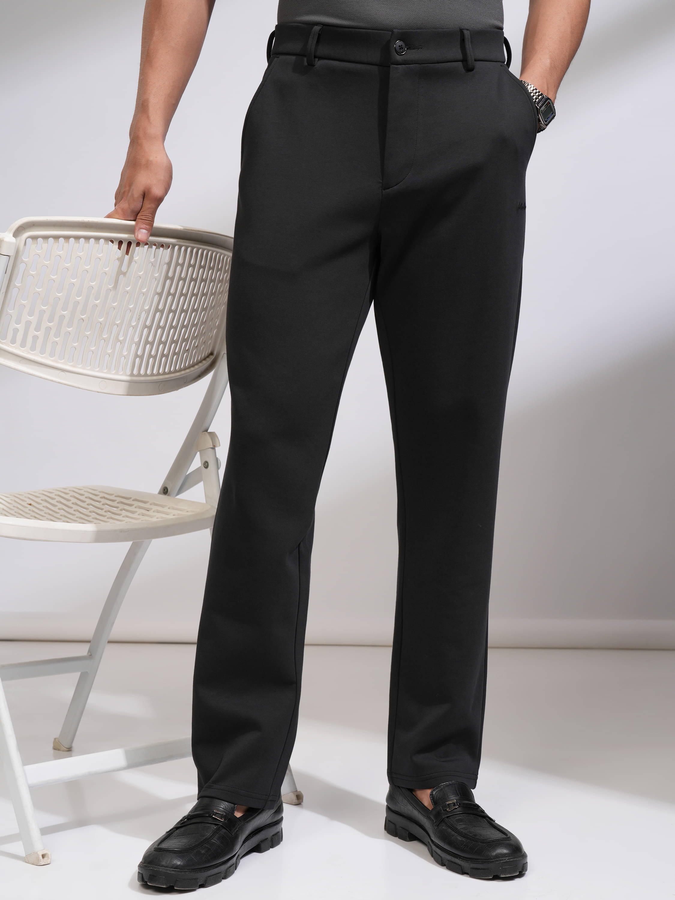     			Highlander Relax Men's Trouser - Dark Grey ( Pack of 1 )