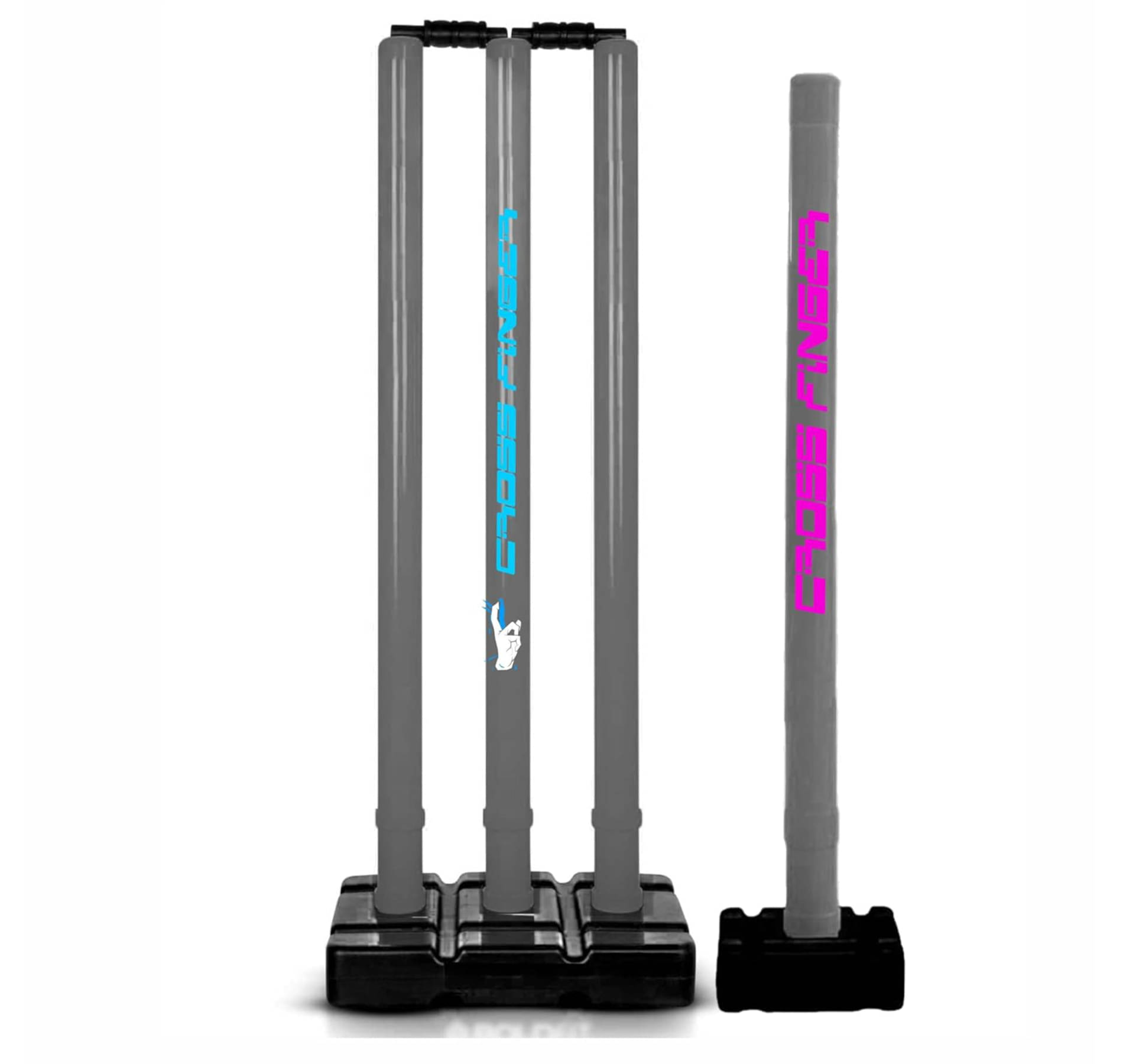     			Jaspo Anime Premium Plastic Stumps Set for All Ages- Ideal for Boys, Girls, and Adults- Durable and Fun Cricket Wicket Set