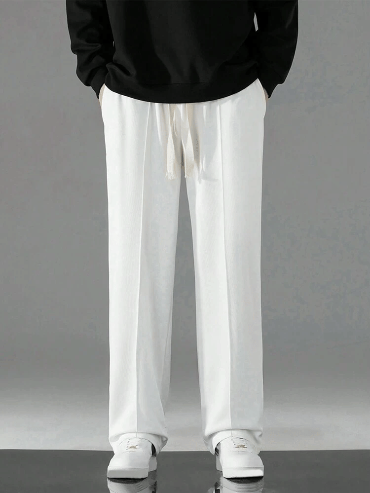     			KAPDAX Regular Men's Trouser - White ( Pack of 1 )