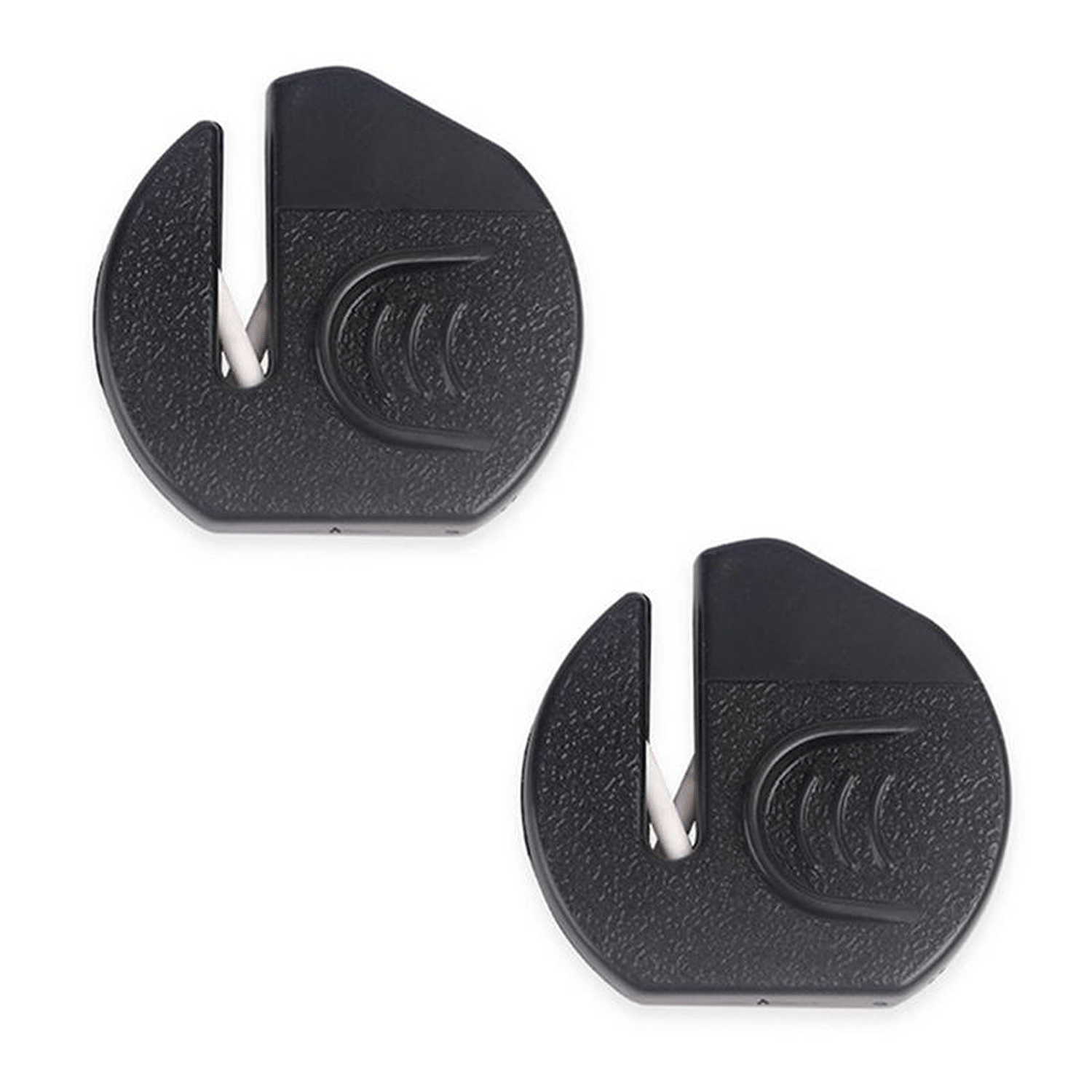     			Knife Sharpener Small, Mini Portable Knife Sharpener Kitchen Household Handheld Grindstones-v (2 Pcs)