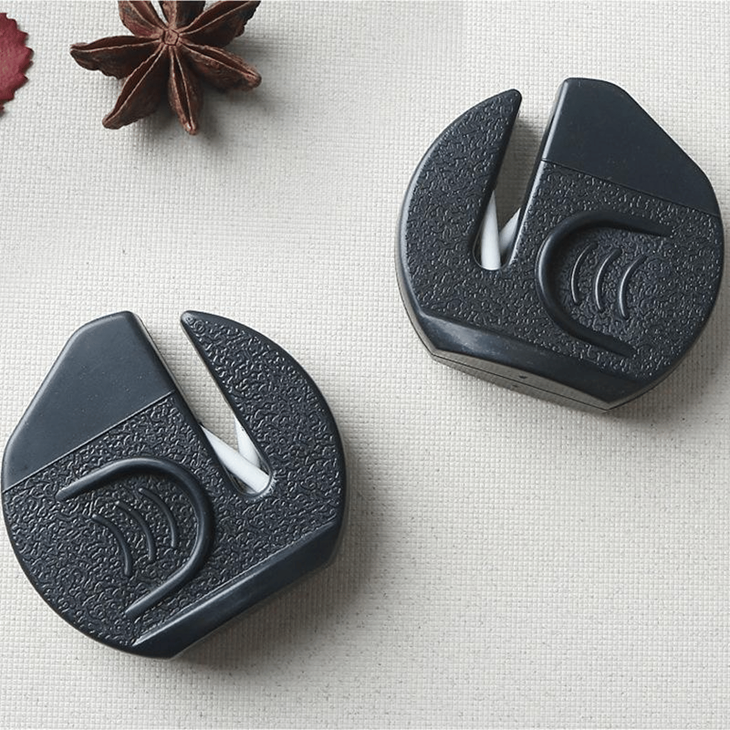 Knife Sharpener Small, Mini Portable Knife Sharpener Kitchen Household Handheld Grindstones-v (2 Pcs) Knife Sharpener Small, Mini Portable Knife Sharpener Kitchen Household Handheld Grindstones-v (2 Pcs)