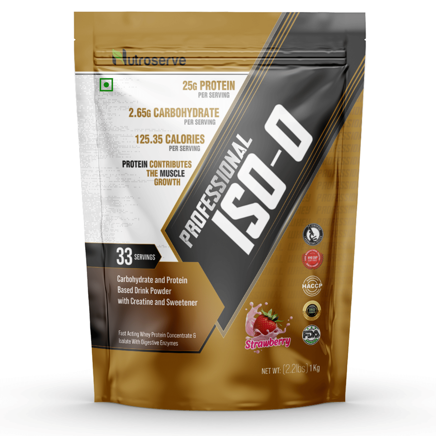 Nutroserve Professional ISO-0 Whey Protein Isolate 1 kg Powder Nutroserve Professional ISO-0 Whey Protein Isolate 1 kg Powder