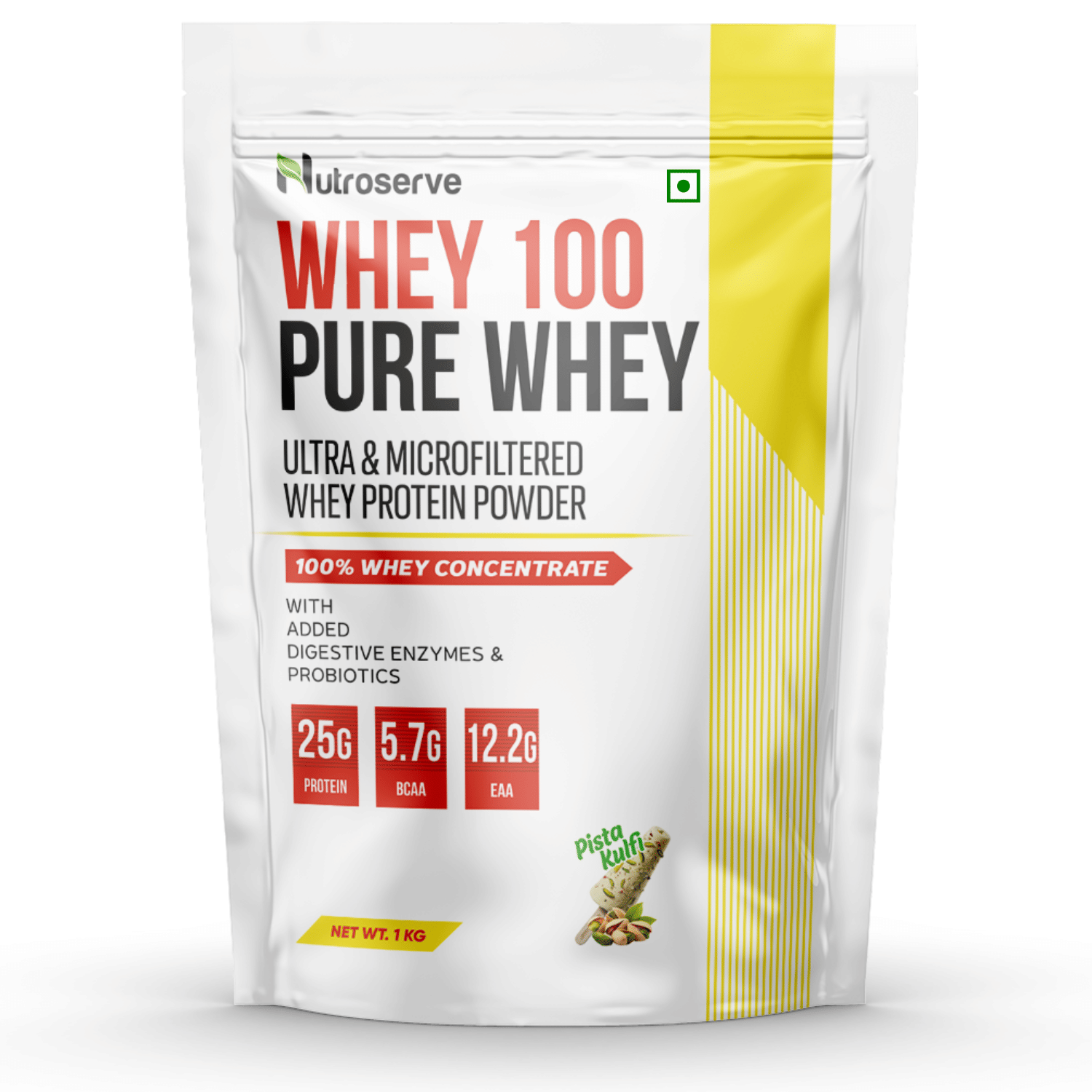     			Nutroserve  Whey 100 Pure Whey Protein  1 kg Powder