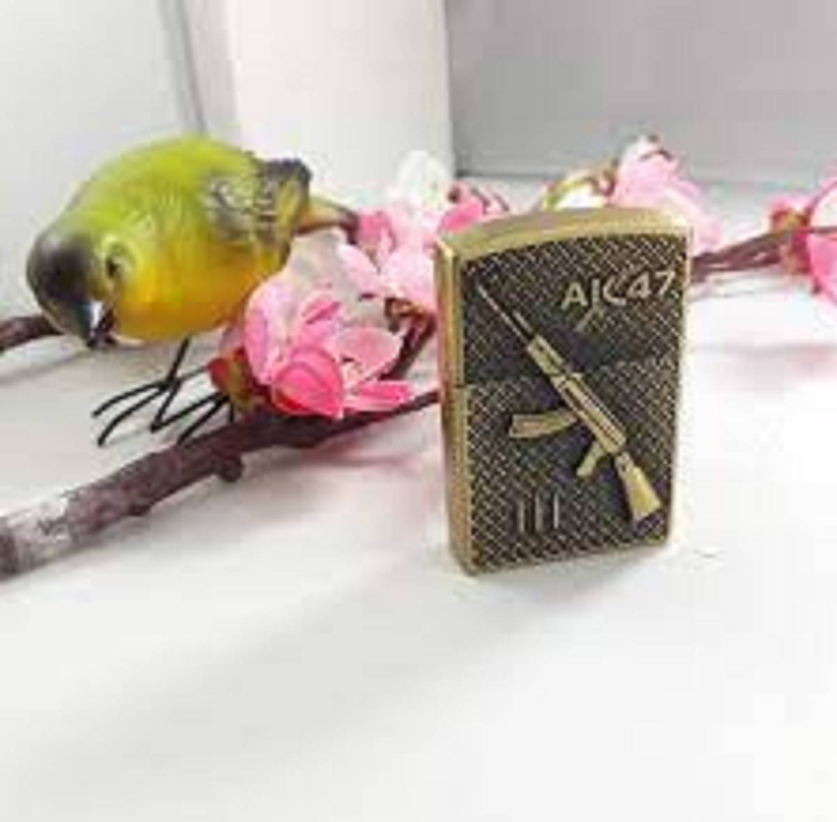     			PAAVI Silver Iron Cigarette Lighter ( Pack of 1 )