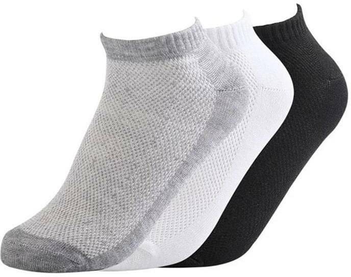    			PLIMA Pack of 3 Men's Cotton Blend Ankle Length Socks ( Multicolor )