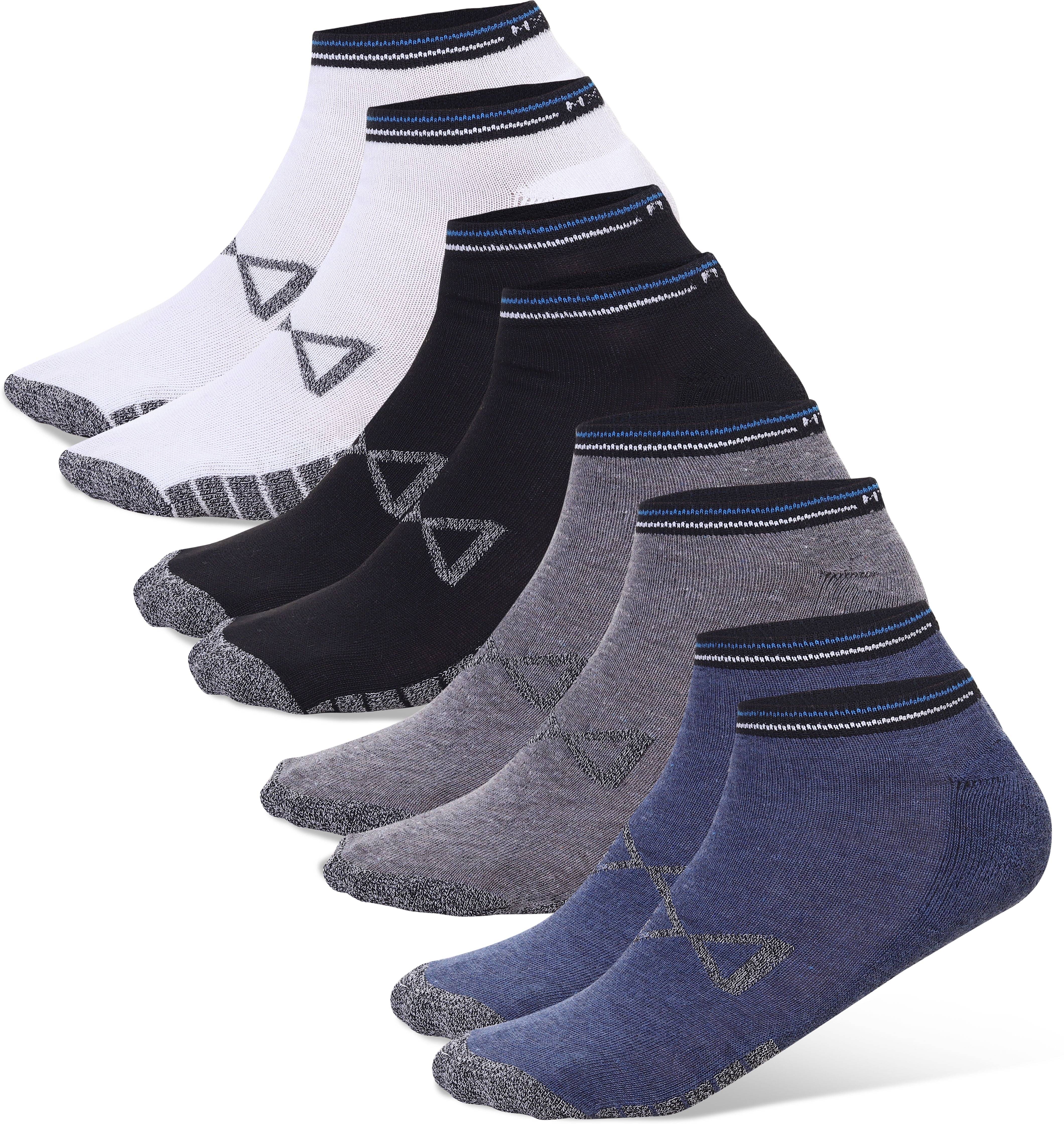 PLIMA Pack of 5 Men's Cotton Blend Ankle Length Socks ( Multicolor )     			PLIMA Pack of 5 Men's Cotton Blend Ankle Length Socks ( Multicolor )