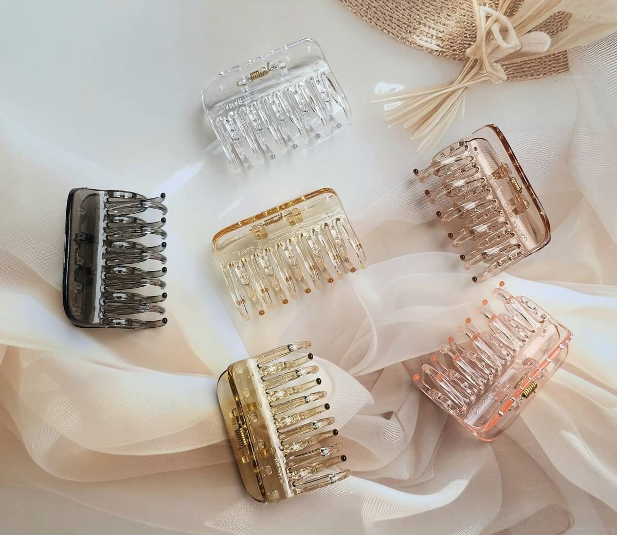     			Rhosyn Multi Women's Hair Clip ( Pack of 6 )