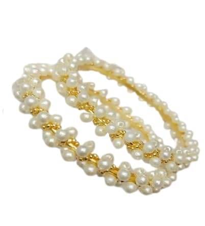 SAJSHRUNGAR JEWELLERY Gold Bangle Set ( Pack of 2 ) SAJSHRUNGAR JEWELLERY Gold Bangle Set ( Pack of 2 )