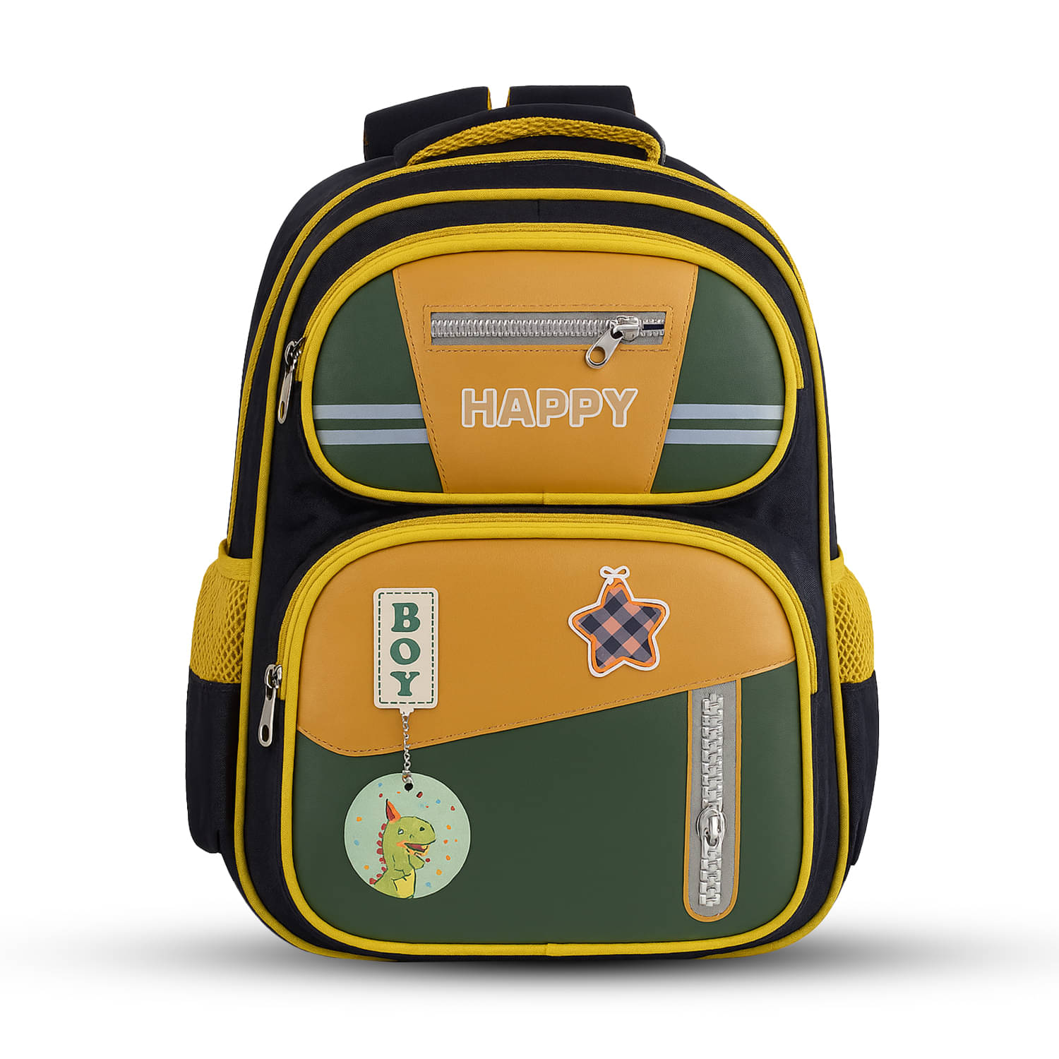 Sageware 8 Ltrs Polyester Backpack *For Boys & Girls ( Yellow ) Sageware 8 Ltrs Polyester Backpack *For Boys & Girls ( Yellow )