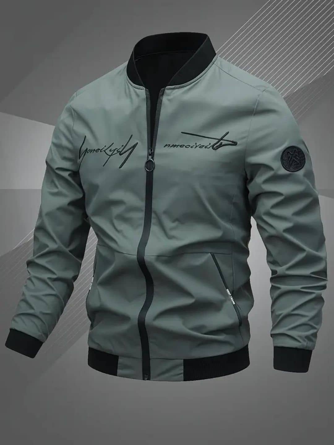TAZO Nylon Men's Casual Jacket - Light Grey ( Pack of 1 ) - Jackets & Coats | Buy online on ZillyBuy