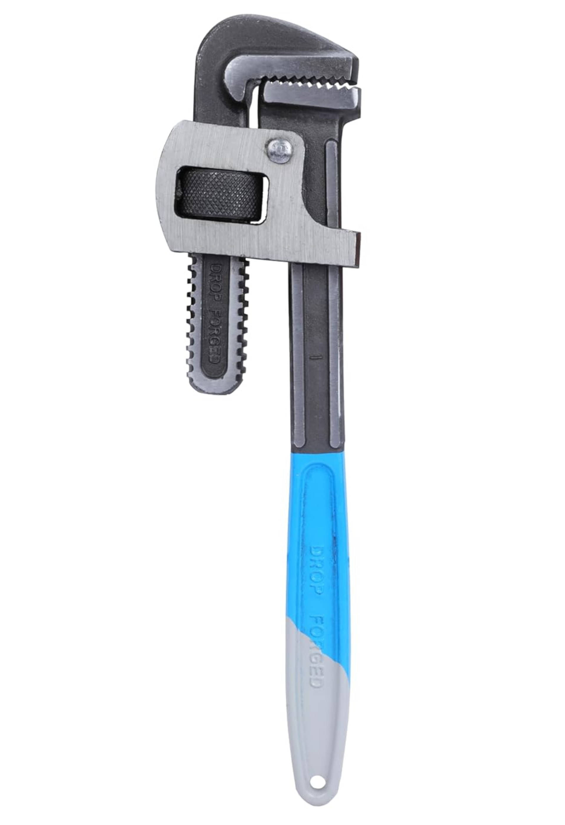     			Taparia Pipe Wrench (Stillson Type) Length : 350 mm Least Max. Opening : 48 mm Sutaible for Pipe : 1-1/2 mm (1274)