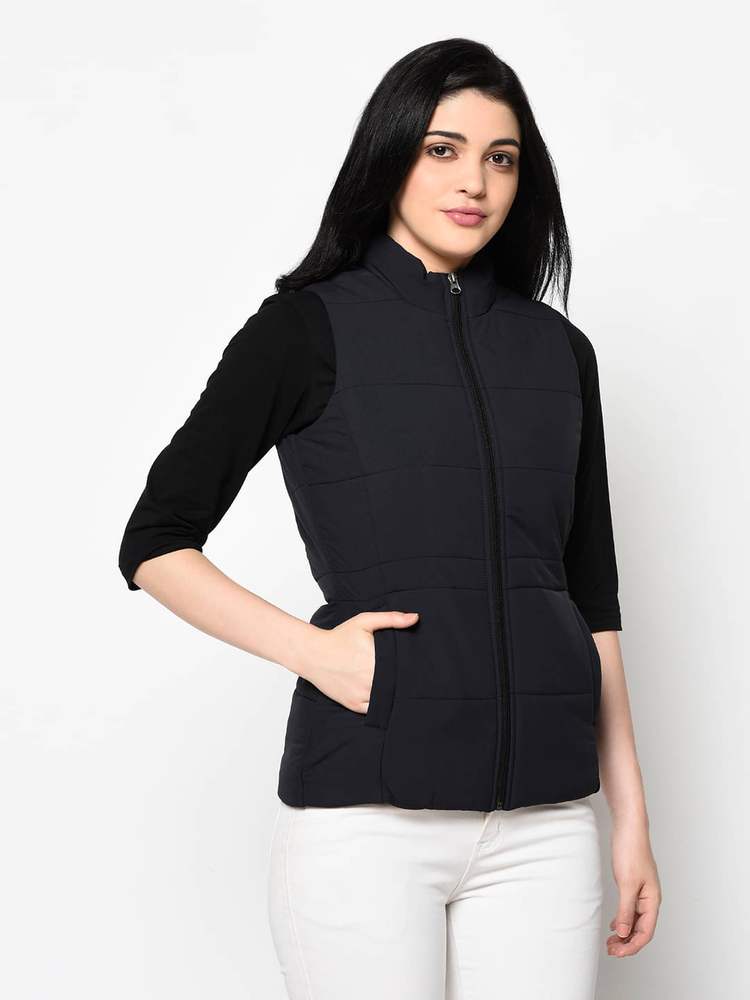     			Trufit - Polyester Black Bomber Jackets Pack of 1