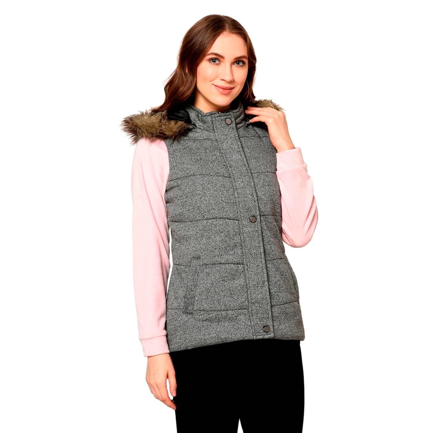     			Trufit - Polyester Black Jackets Pack of 1