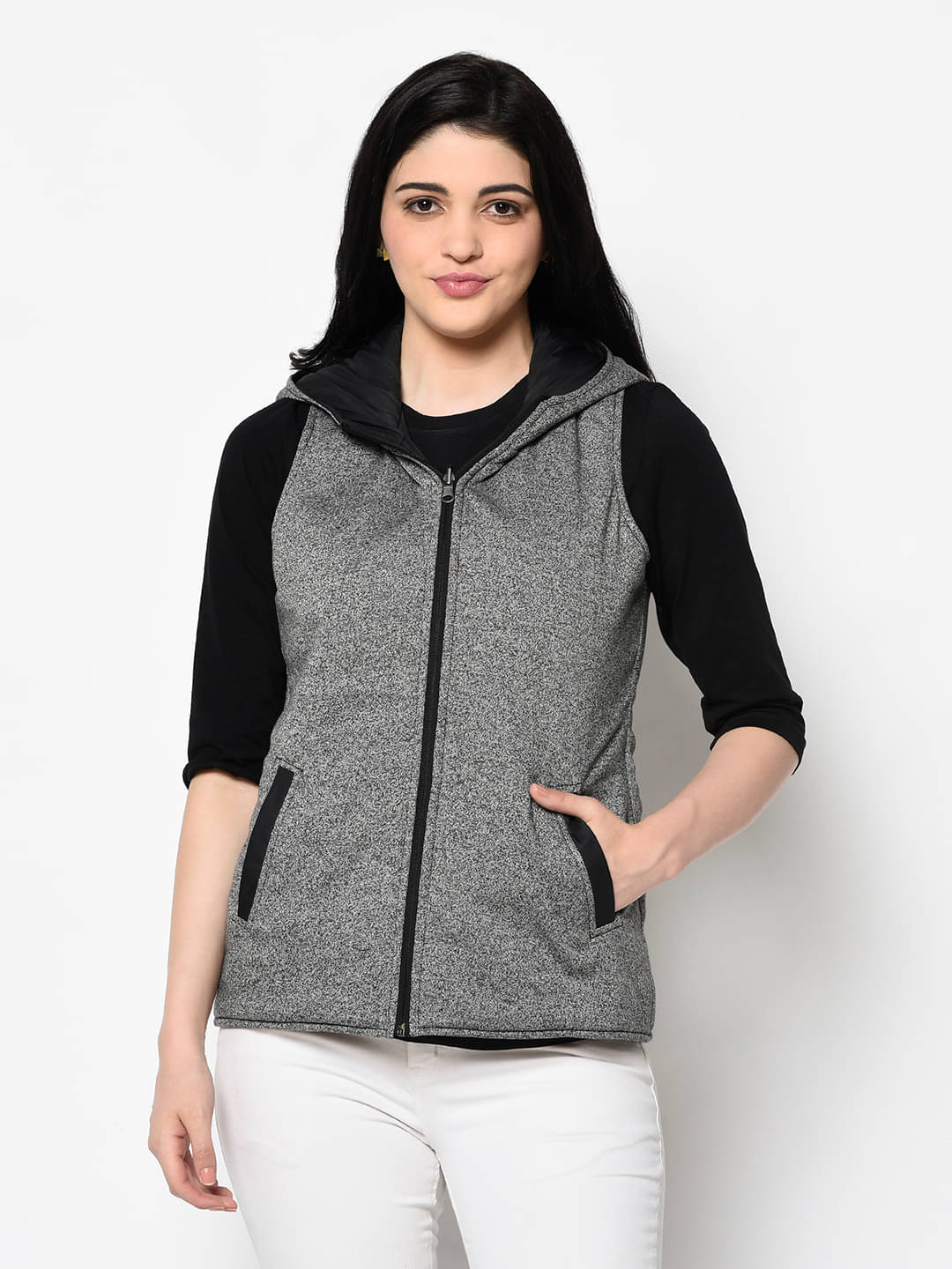     			Trufit - Polyester Black Reversible Jackets Pack of 1