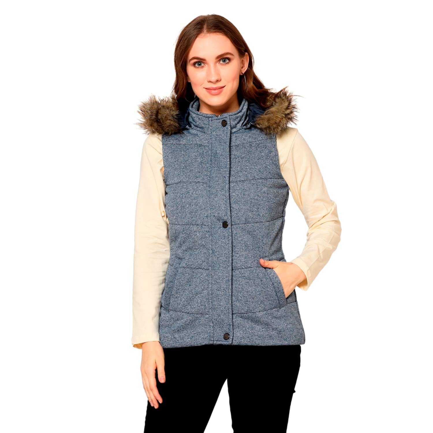     			Trufit - Polyester Navy Jackets Pack of 1