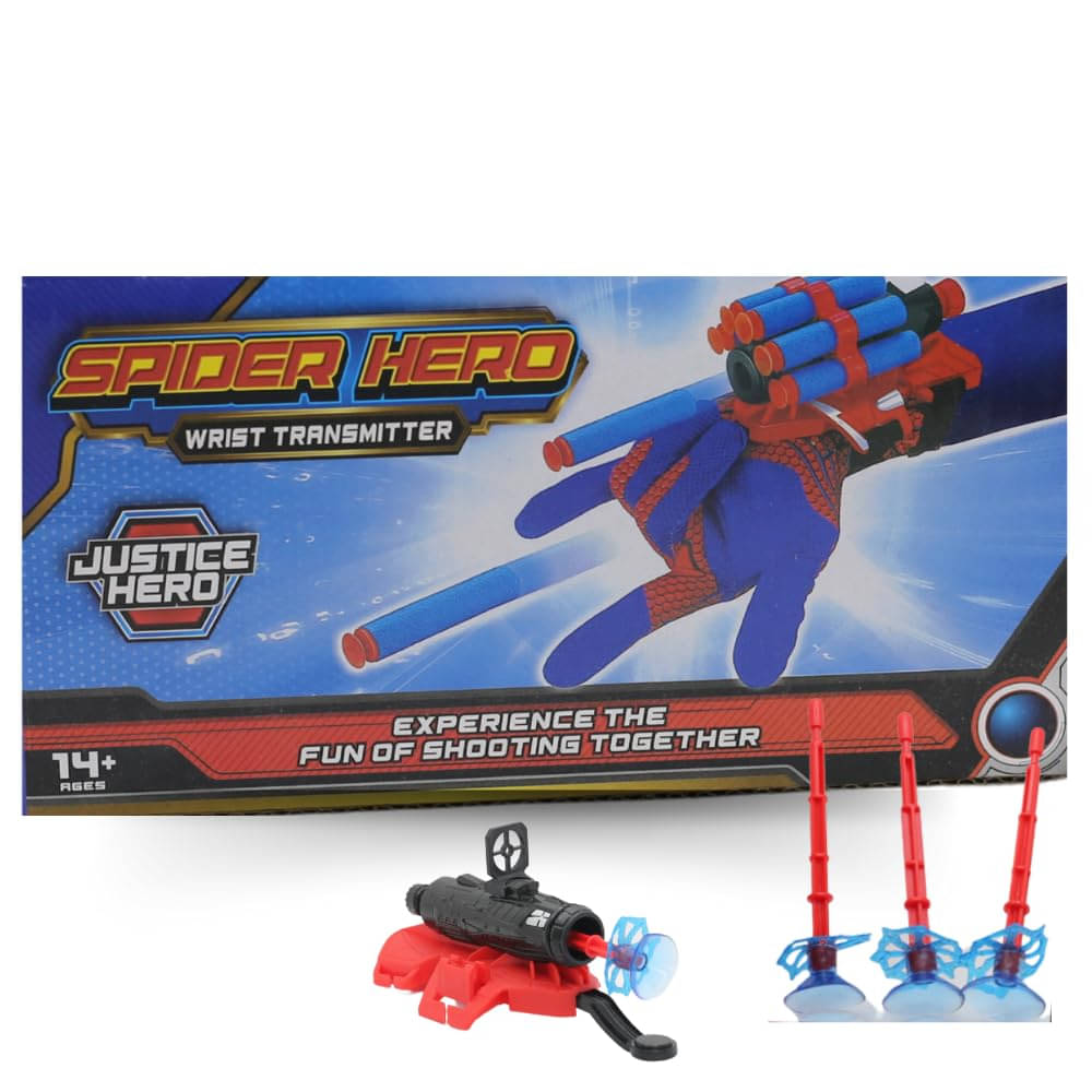 Web Shooter Glove for Kids|Web Shooter Toys for Boys&Girls|Web Shoot Launcher Gadget|Costume Glove|Sticking to The Wall and More Web Shooter Glove for Kids|Web Shooter Toys for Boys&Girls|Web Shoot Launcher Gadget|Costume Glove|Sticking to The Wall and More
