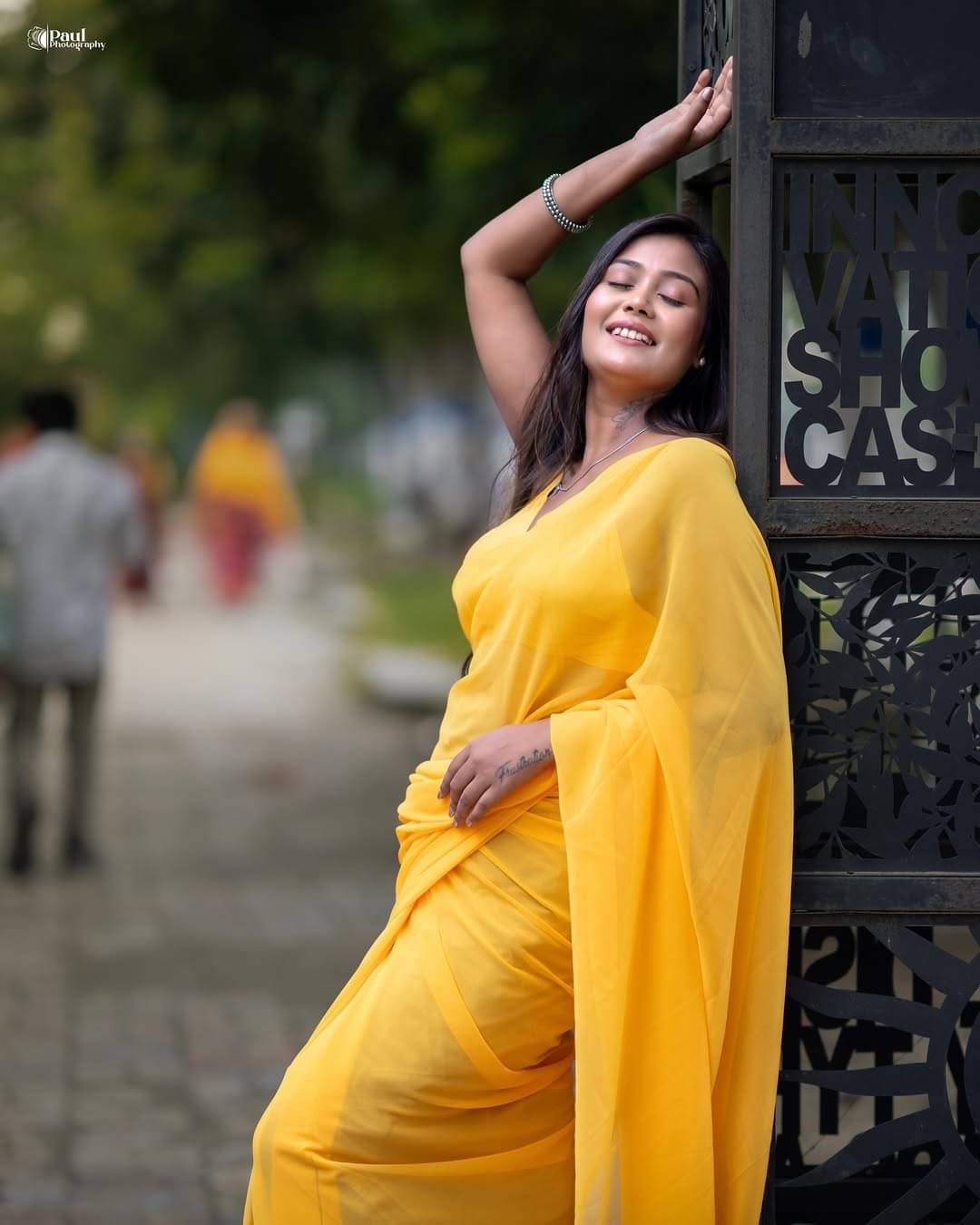ANAND SAREES Georgette Solid Kasavu Saree With Unstitched Blouse Piece ( Yellow1 ) ANAND SAREES Georgette Solid Kasavu Saree With Unstitched Blouse Piece ( Yellow1 )