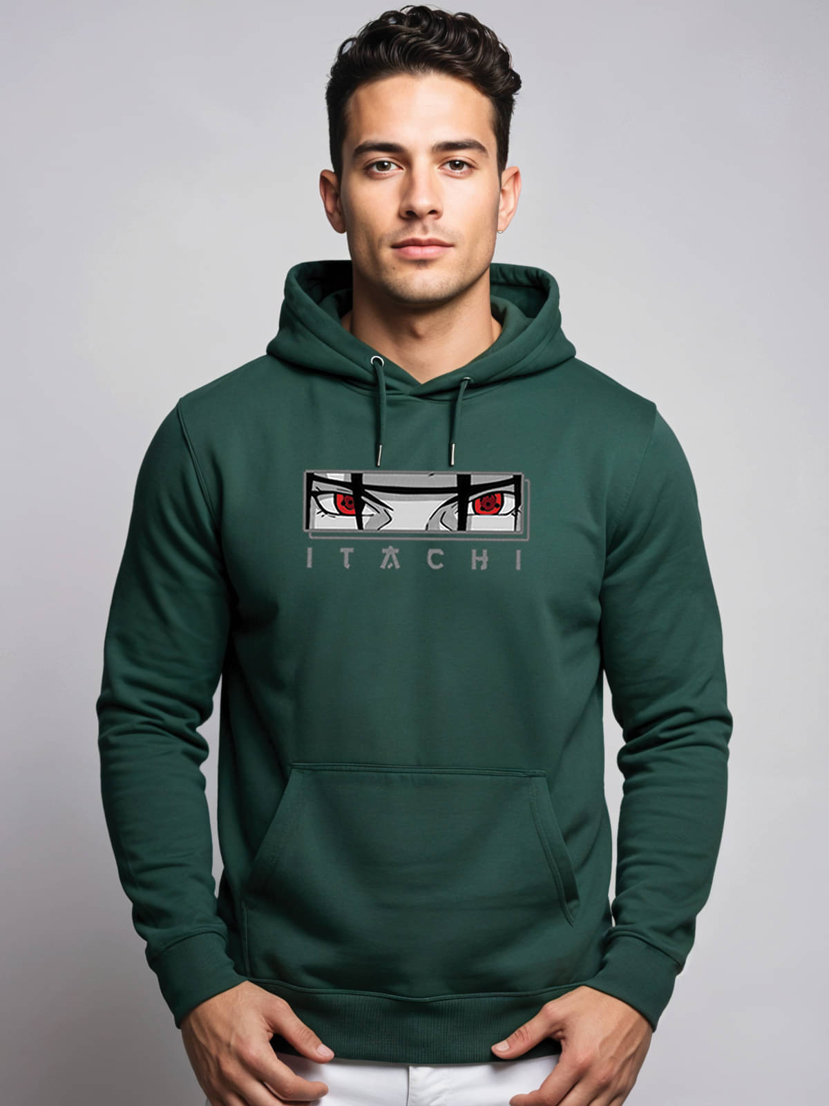     			Adro Fleece Hooded Men's Sweatshirt - Green ( Pack of 1 )