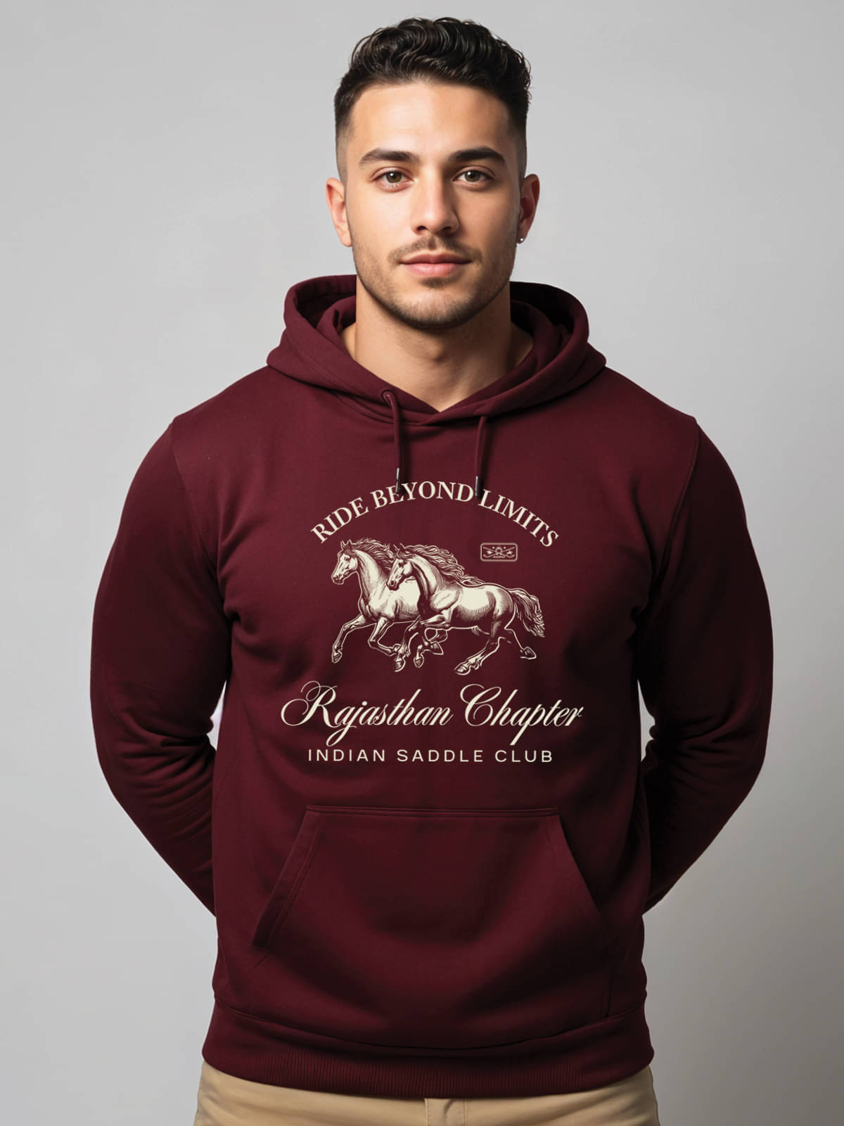 Adro Fleece Hooded Men's Sweatshirt - Maroon ( Pack of 1 )     			Adro Fleece Hooded Men's Sweatshirt - Maroon ( Pack of 1 )