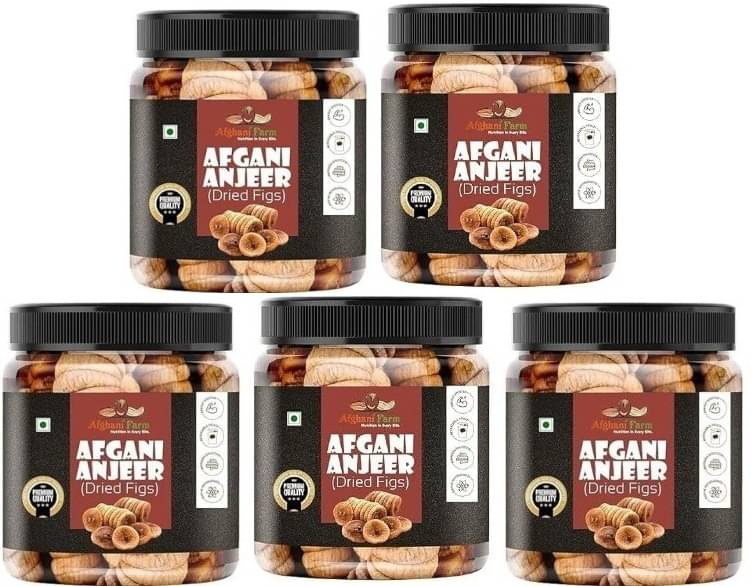     			Afgani Farm Fig (Anjeer) 1000 g Pack of 5