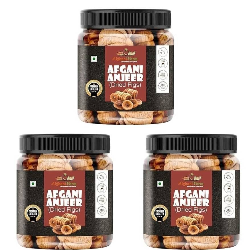     			Afgani Farm Fig (Anjeer) 750 g Pack of 3