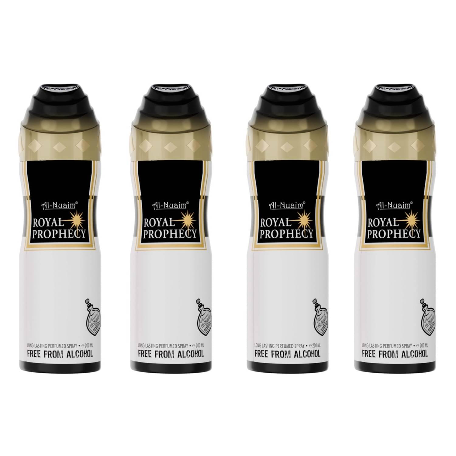     			Al-Nuaim Alcohol-Free Deodorant Deodorant Spray for Unisex 100 ml ( Pack of 4 )