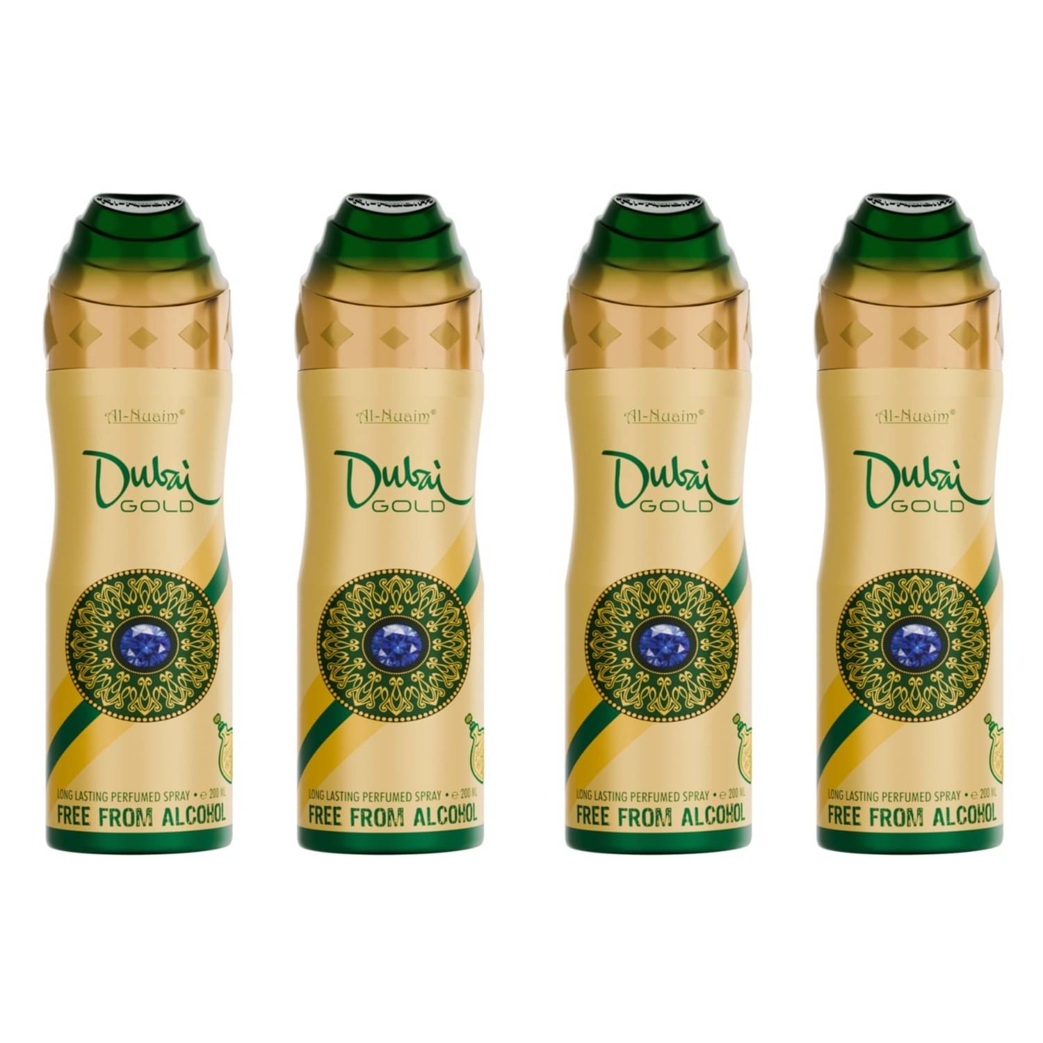     			Al-Nuaim Alcohol-Free Deodorant Deodorant Spray for Unisex 100 ml ( Pack of 4 )