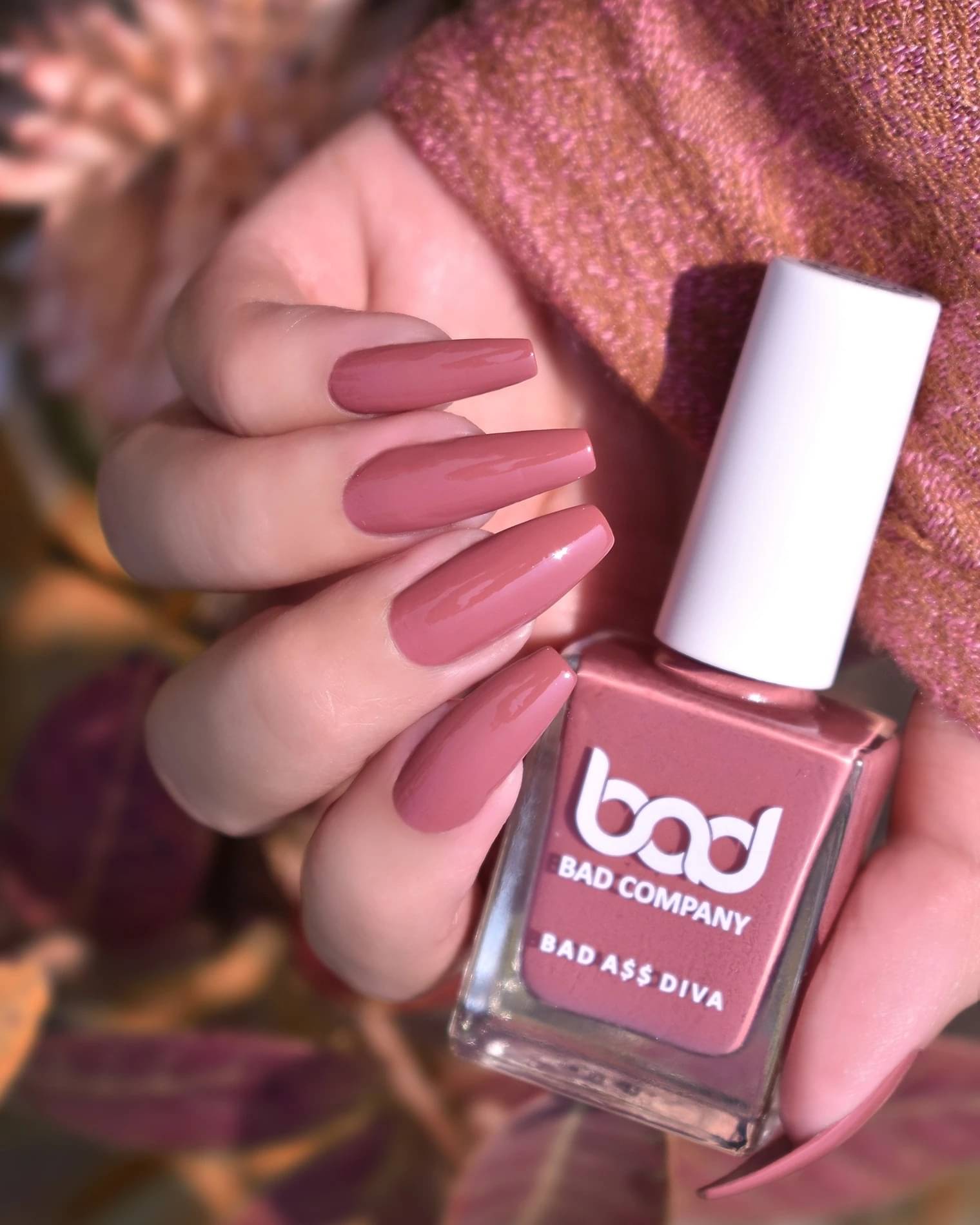     			BAD COMPANY Mauve Nail Polish 10 ( Pack of 1 )
