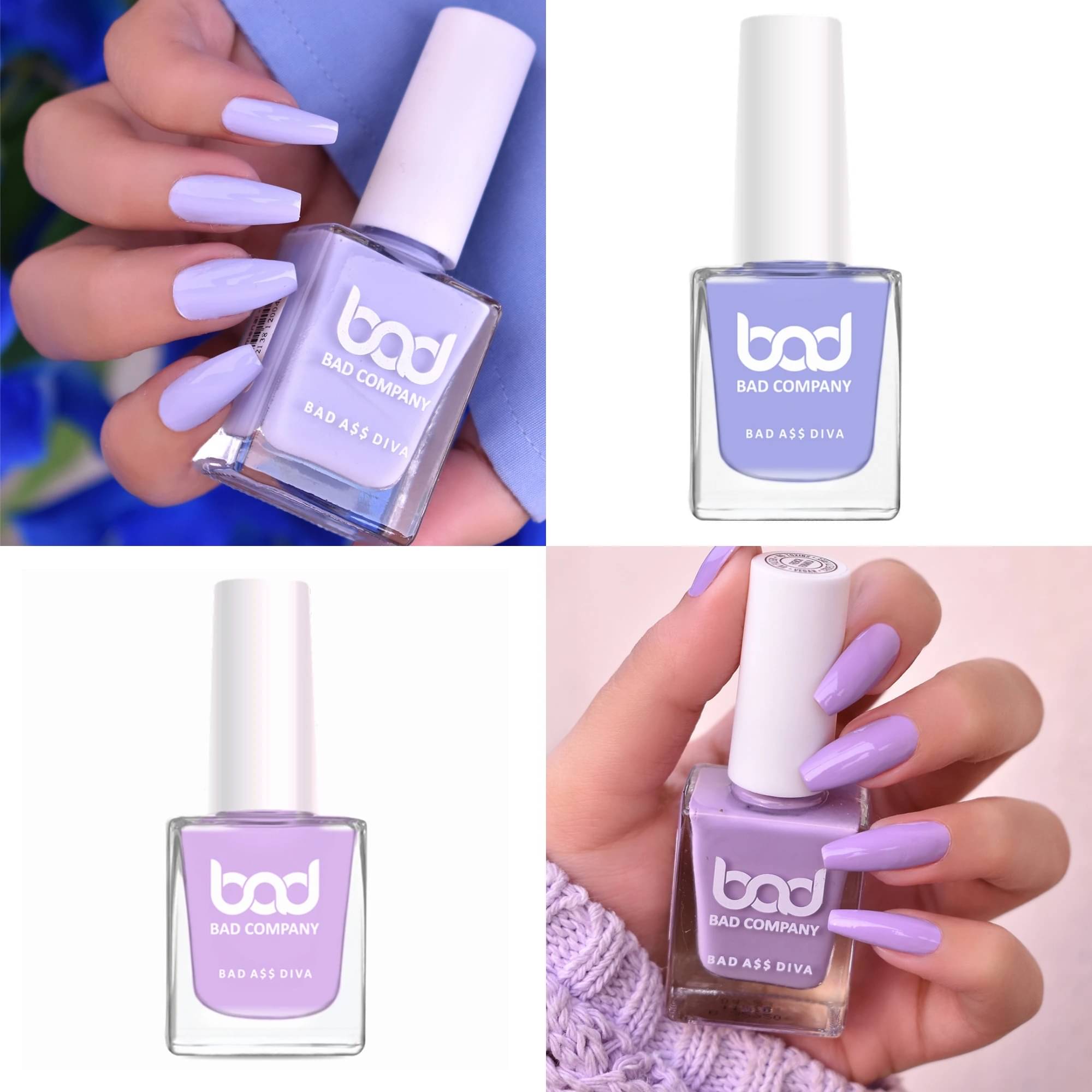     			BAD COMPANY Multi Nail Polish 20 ( Pack of 2 )