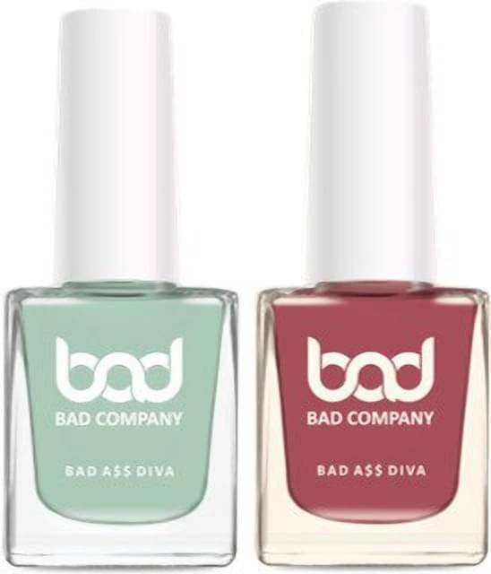     			BAD COMPANY Multi Nail Polish 20 ( Pack of 2 )