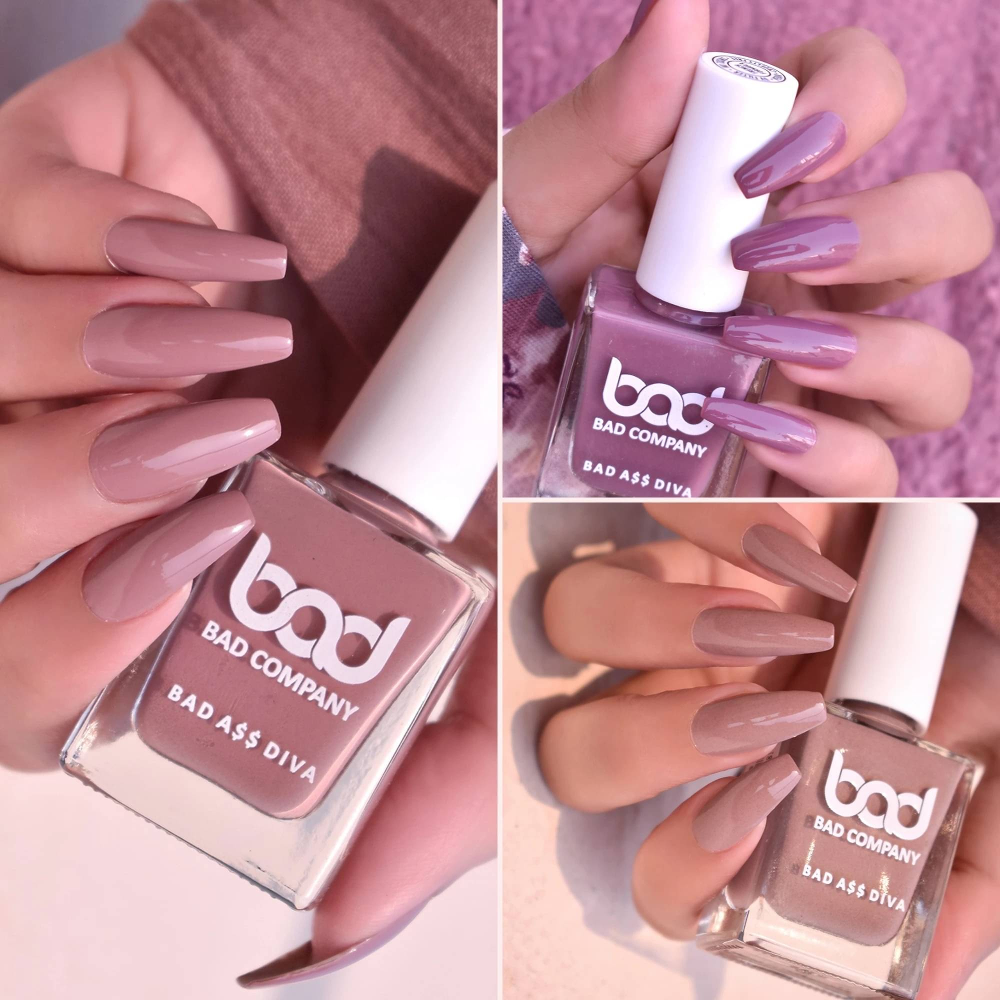     			BAD COMPANY Multi Nail Polish 30 ( Pack of 3 )