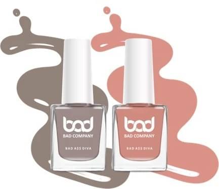     			BAD COMPANY Multi Nail Polish 20 ( Pack of 2 )