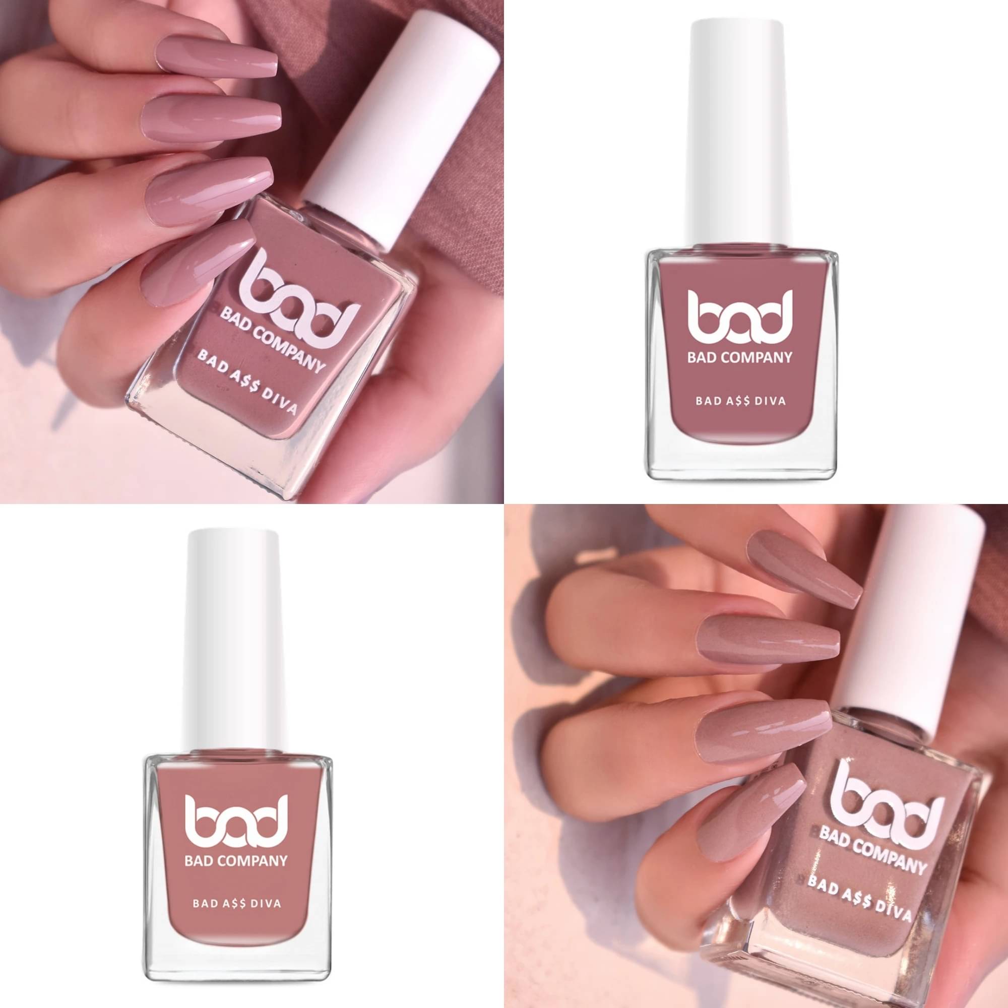     			BAD COMPANY Multi Nail Polish 20 ( Pack of 2 )
