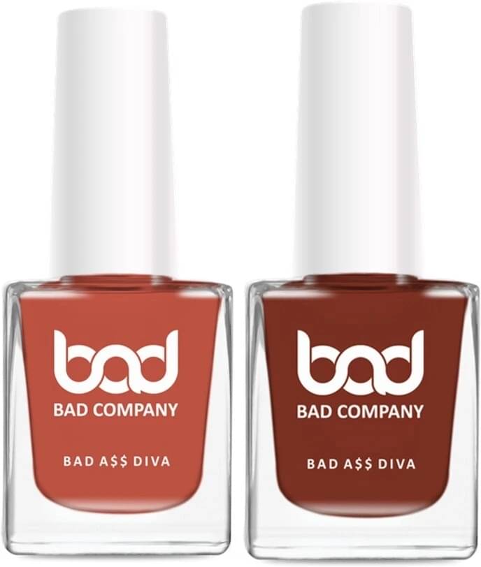     			BAD COMPANY Multi Nail Polish 20 ( Pack of 2 )