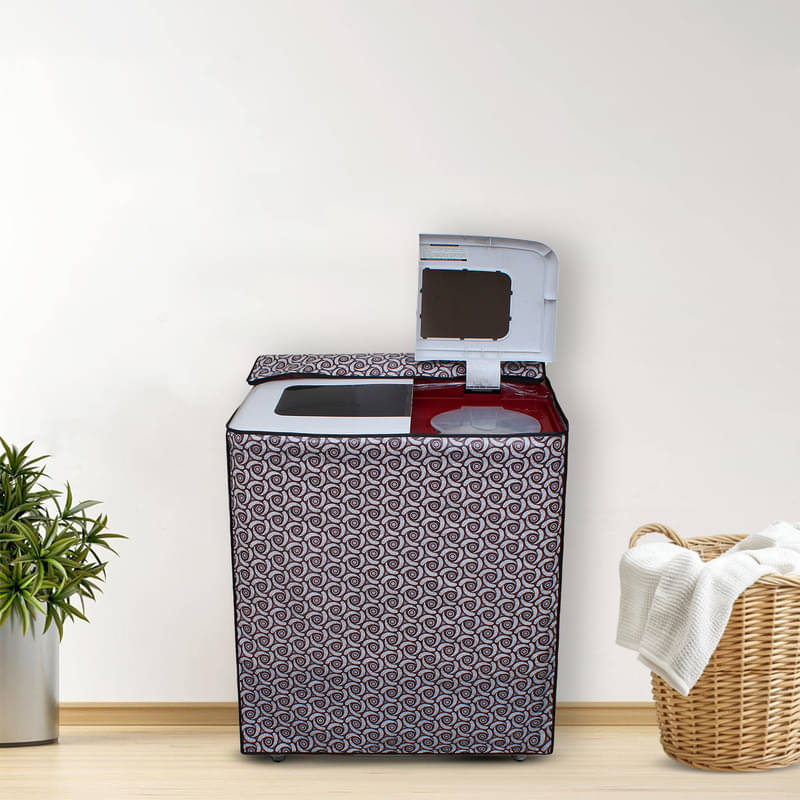 Dream Care Semi-Automatic Washing Machine Cover Compatiable For 8 kg - Grey     			Dream Care Semi-Automatic Washing Machine Cover Compatiable For 8 kg - Grey